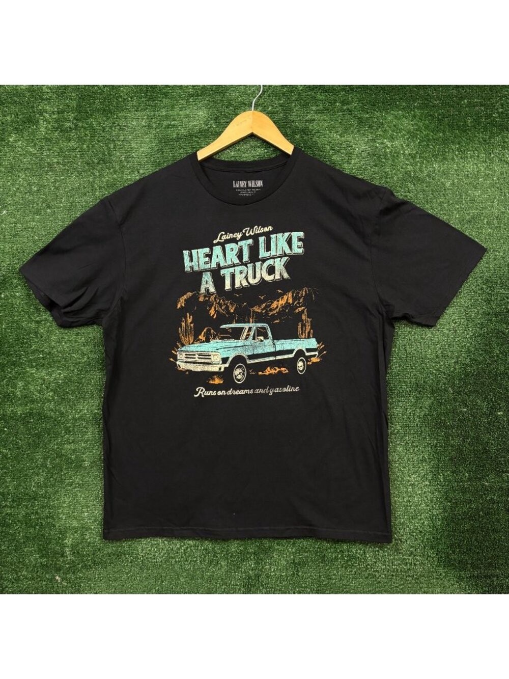 Men’s Black 'Heart Like a Truck' Graphic Tee